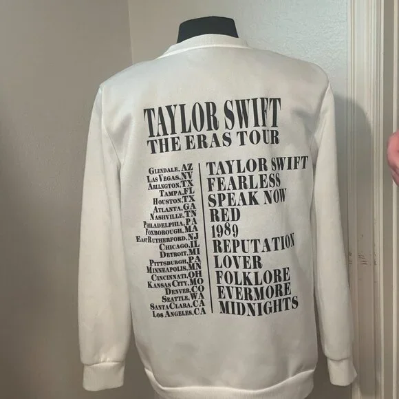 Taylor Swift ERAS tour sweatshirt small - Picture 2 of 3